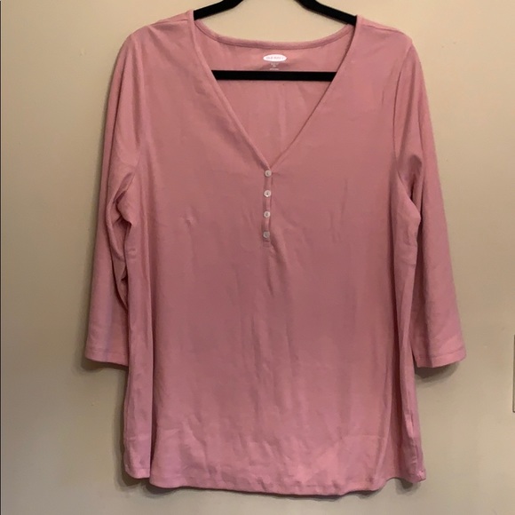 NWT Old navy Slim-Fit Ribbed-Knit Henley - Picture 2 of 7